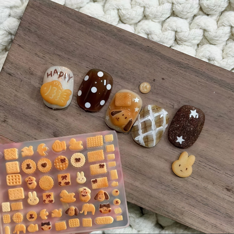Art Craft Rabbit - Set Cetakan Kue & Seni Kuku