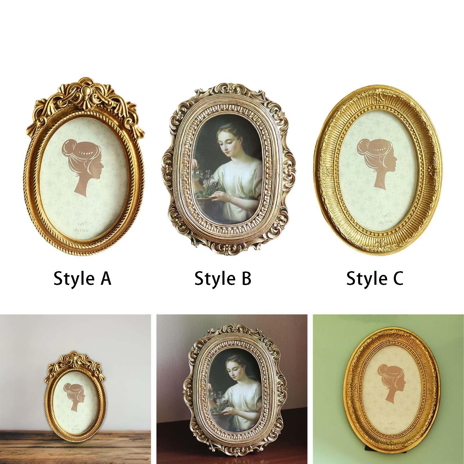 Art Craft Gallery - Bingkai Foto Resin Gaya Vintage Eropa,