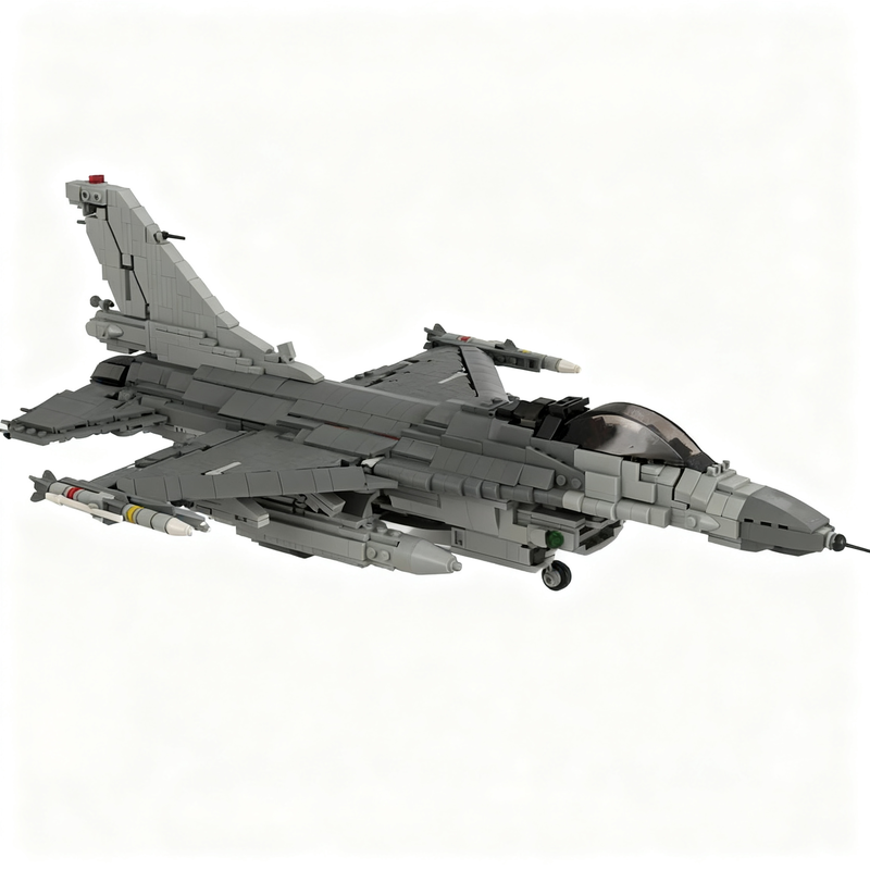 Art Craft Idea - 1801pcs MOC Creator Creator Expert F-16C