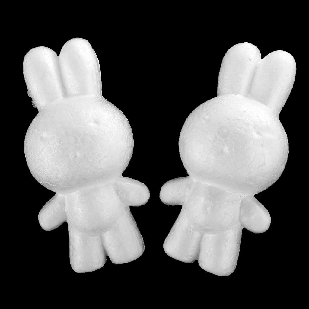 Art Craft Rabbit - Bahan Kerajinan Busa Styrofoam Bentuk Kelinci