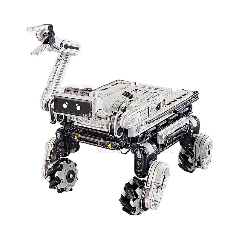 Art Craft Robot - Robot Anjing Pintar Moss Model Adegan