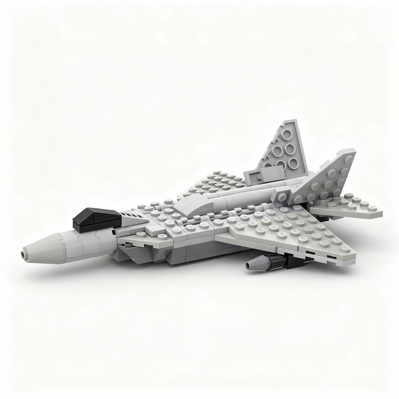 139pcs MOC City Airport F-22 M - Art Craft Idea ulasan dan harga