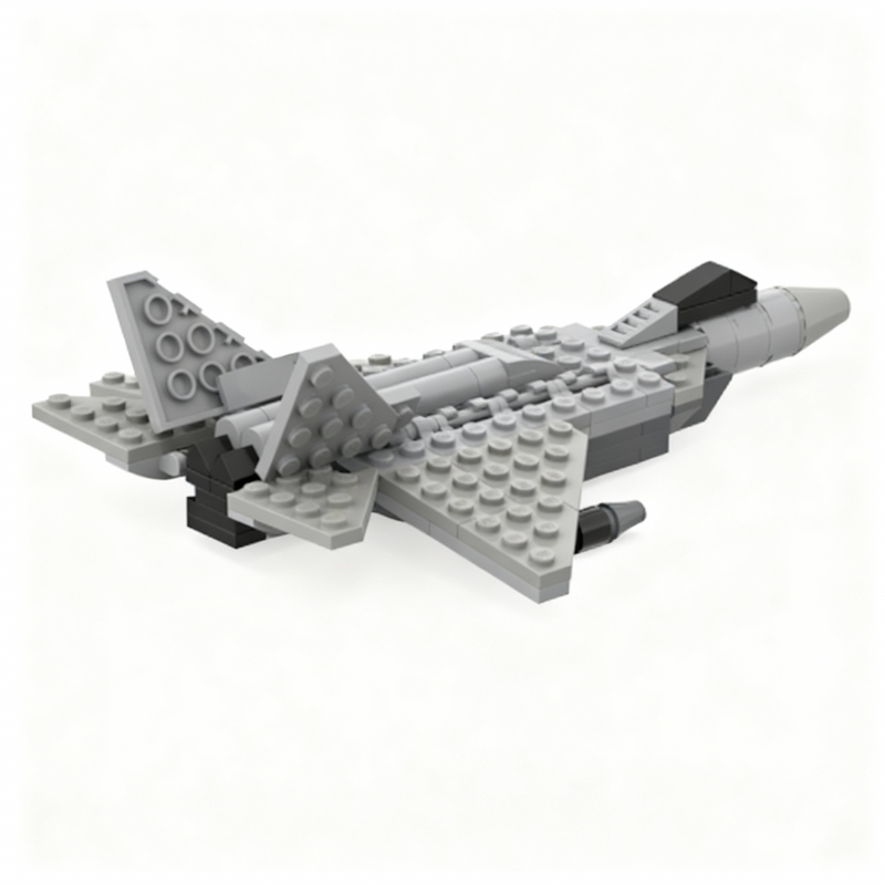 139pcs MOC City Airport F-22 M - Art Craft Idea ulasan dan harga