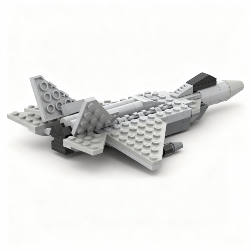139pcs MOC City Airport F-22 M - Art Craft Idea ulasan dan harga