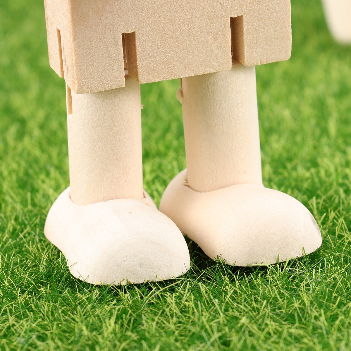 3Pcs Robot Kayu dengan Sendi y - Art Craft Robot ulasan dan harga