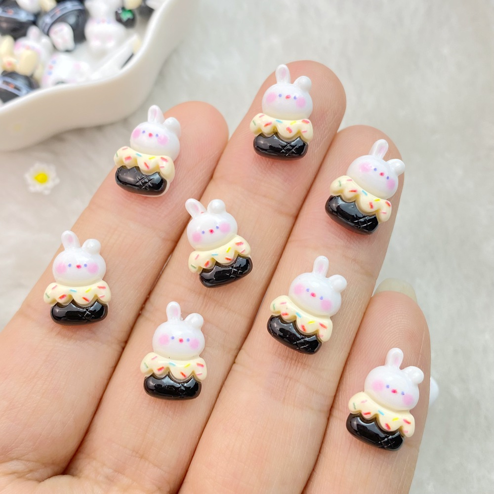 20 buah campuran seni kuku Res - Art Craft Rabbit ulasan dan harga