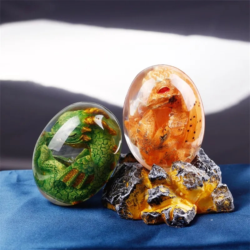 Patung telur naga Lava dengan  - Art Craft Easter ulasan dan harga