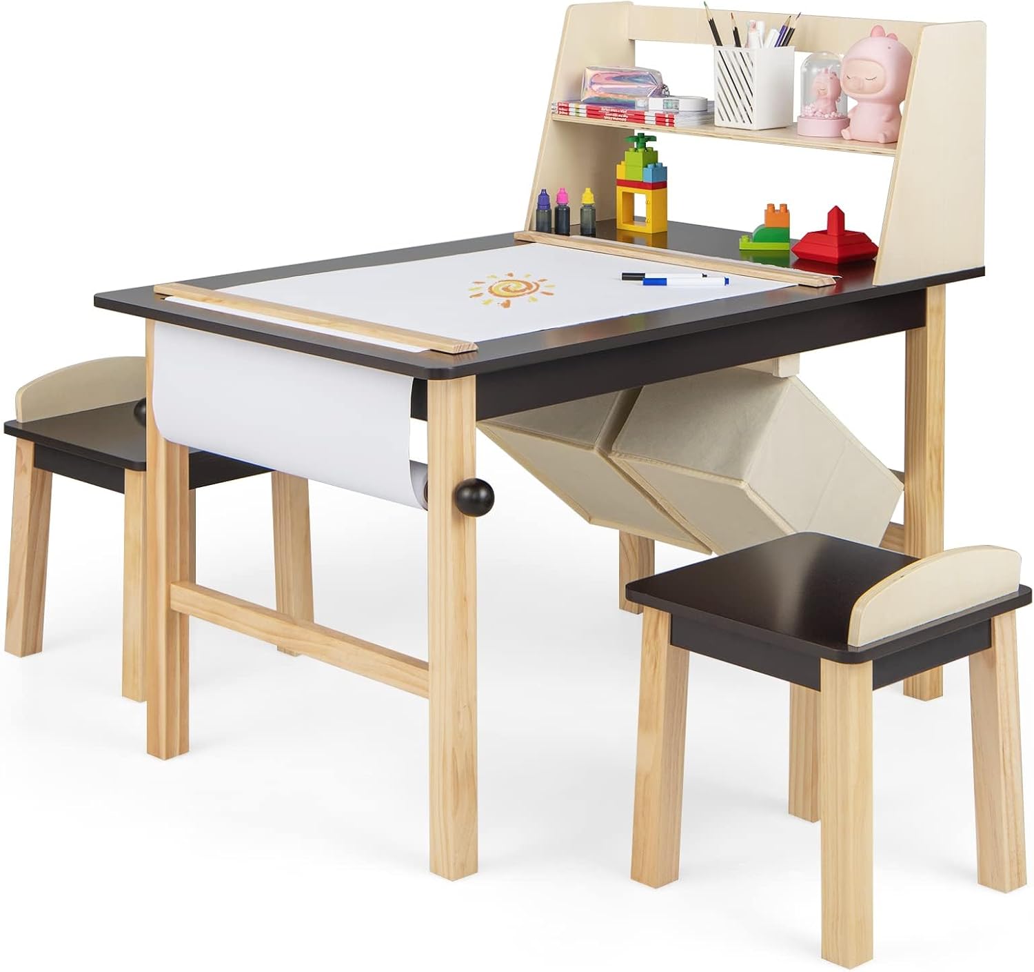 Set Meja dan Kursi Seni Anak,  - Art Craft Toddlers ulasan dan harga