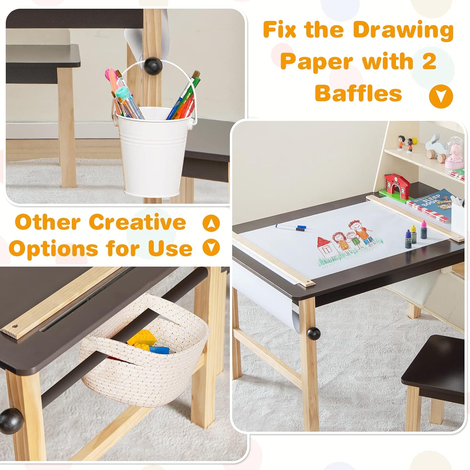 Set Meja dan Kursi Seni Anak,  - Art Craft Toddlers ulasan dan harga