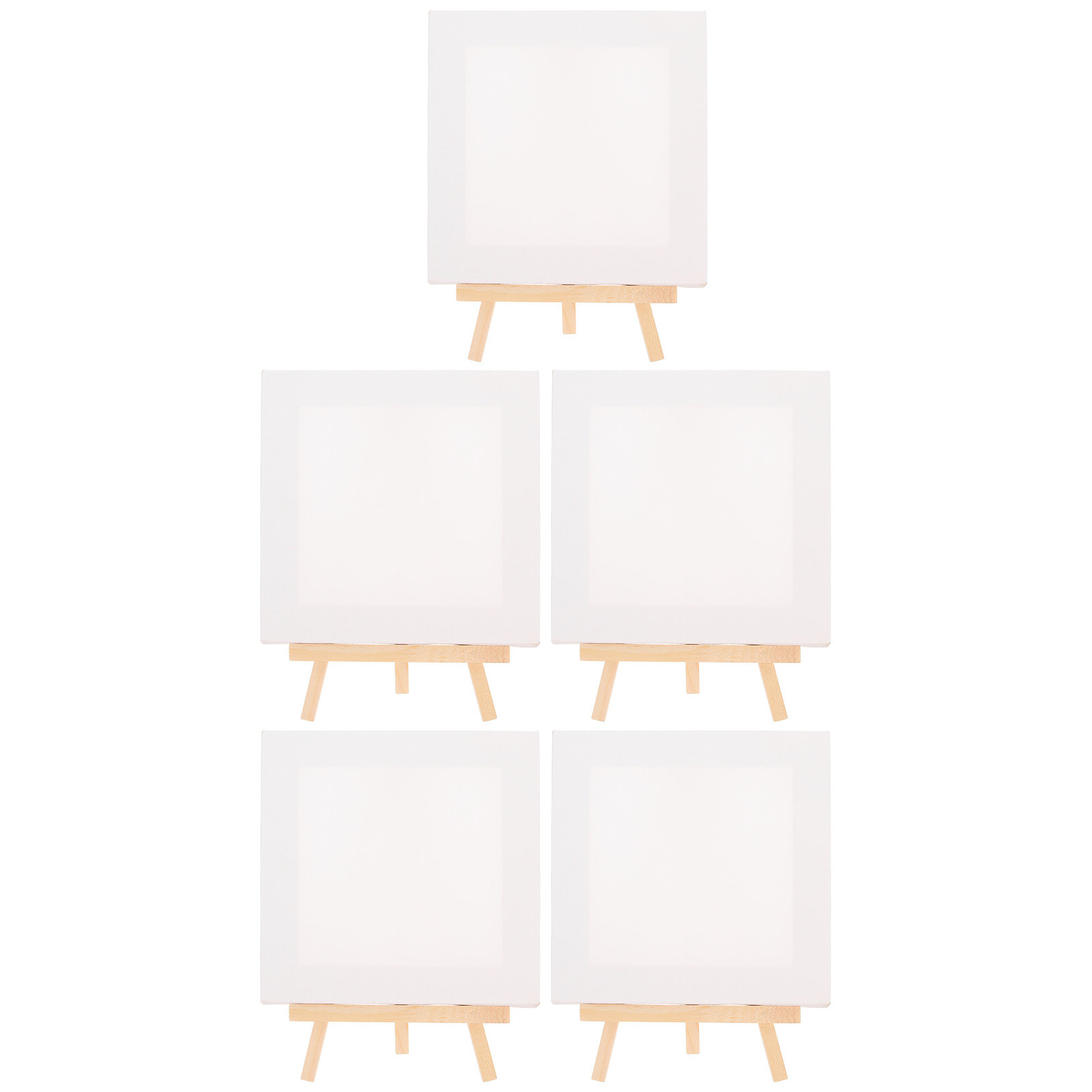 5Set Kanvas Mini dan Set Easel - Art Craft Gallery ulasan dan harga