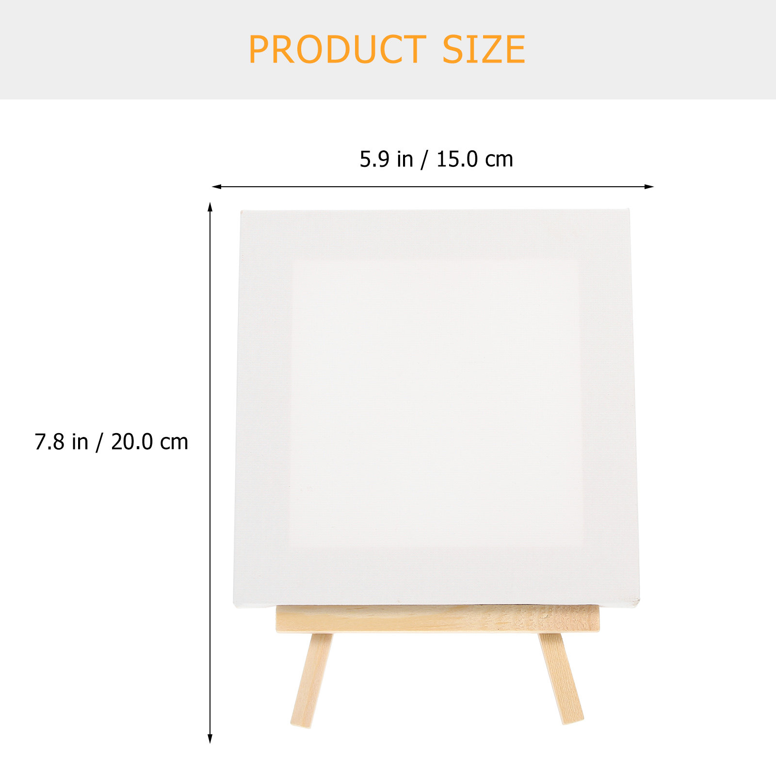 5Set Kanvas Mini dan Set Easel - Art Craft Gallery ulasan dan harga