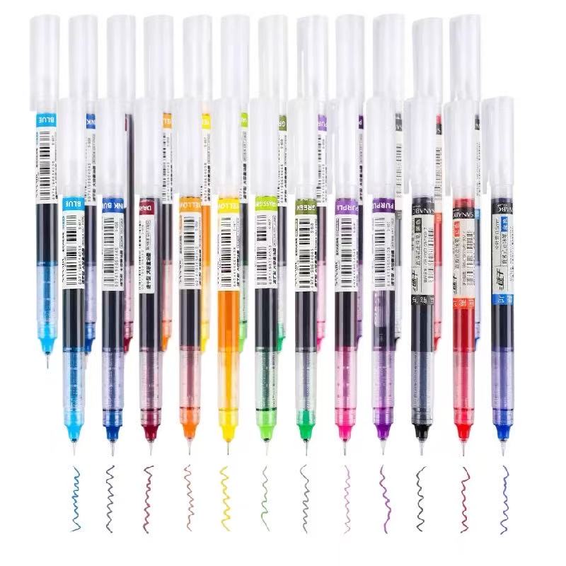 Set Pulpen Gel Cair 12+1 Warna - Art Craft Notebook ulasan dan harga