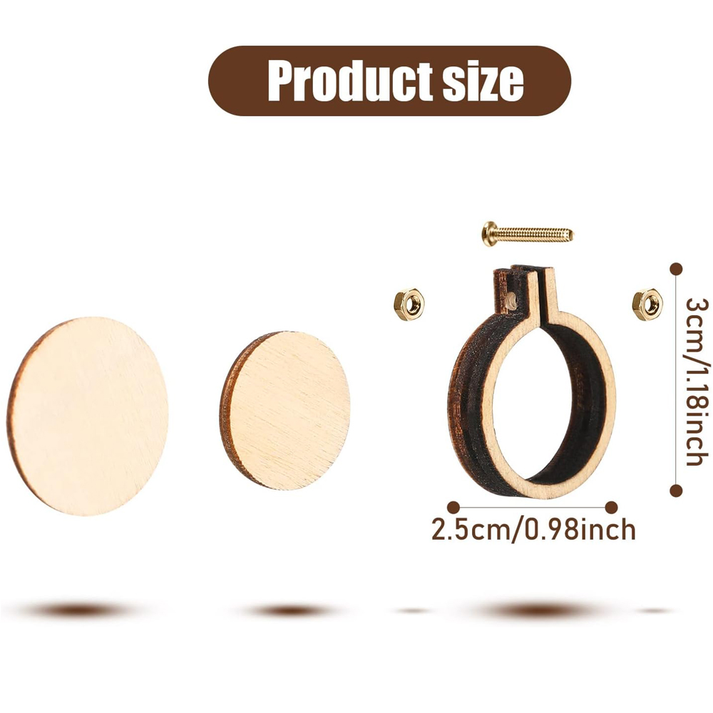 10 Buah/Set Kerajinan Bingkai  - Embroidery Hoop Kit ulasan dan harga