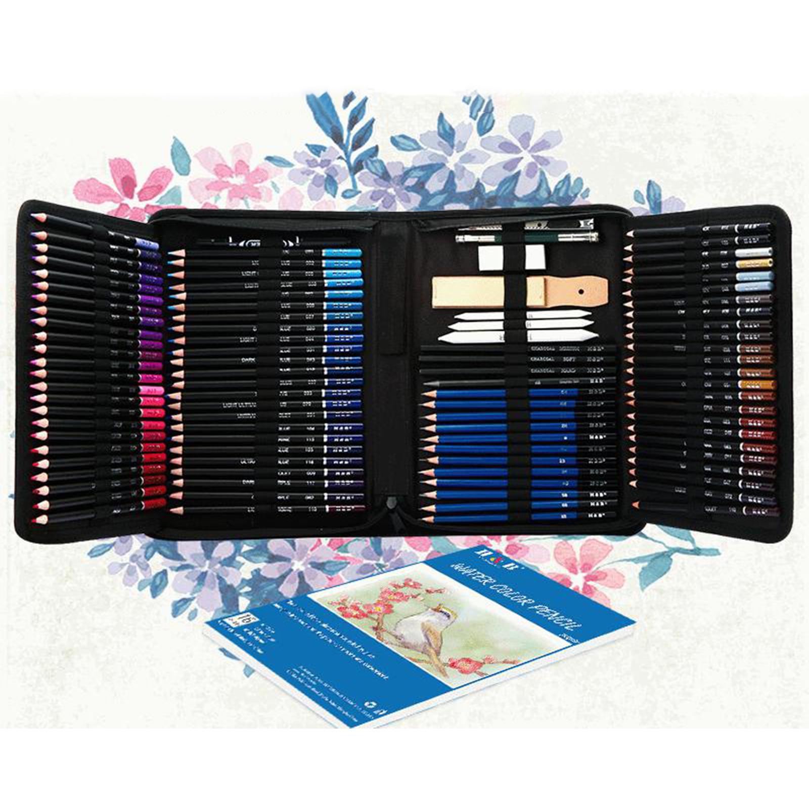 Pensil Arang Sketsa Set Lengka - Sketching Charcoal Set ulasan dan harga