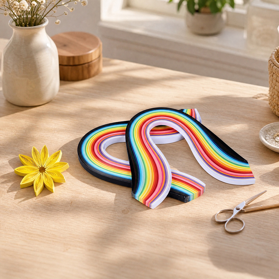 36 Warna 260 Lembar Kertas Qui - Quilling Paper Strips ulasan dan harga