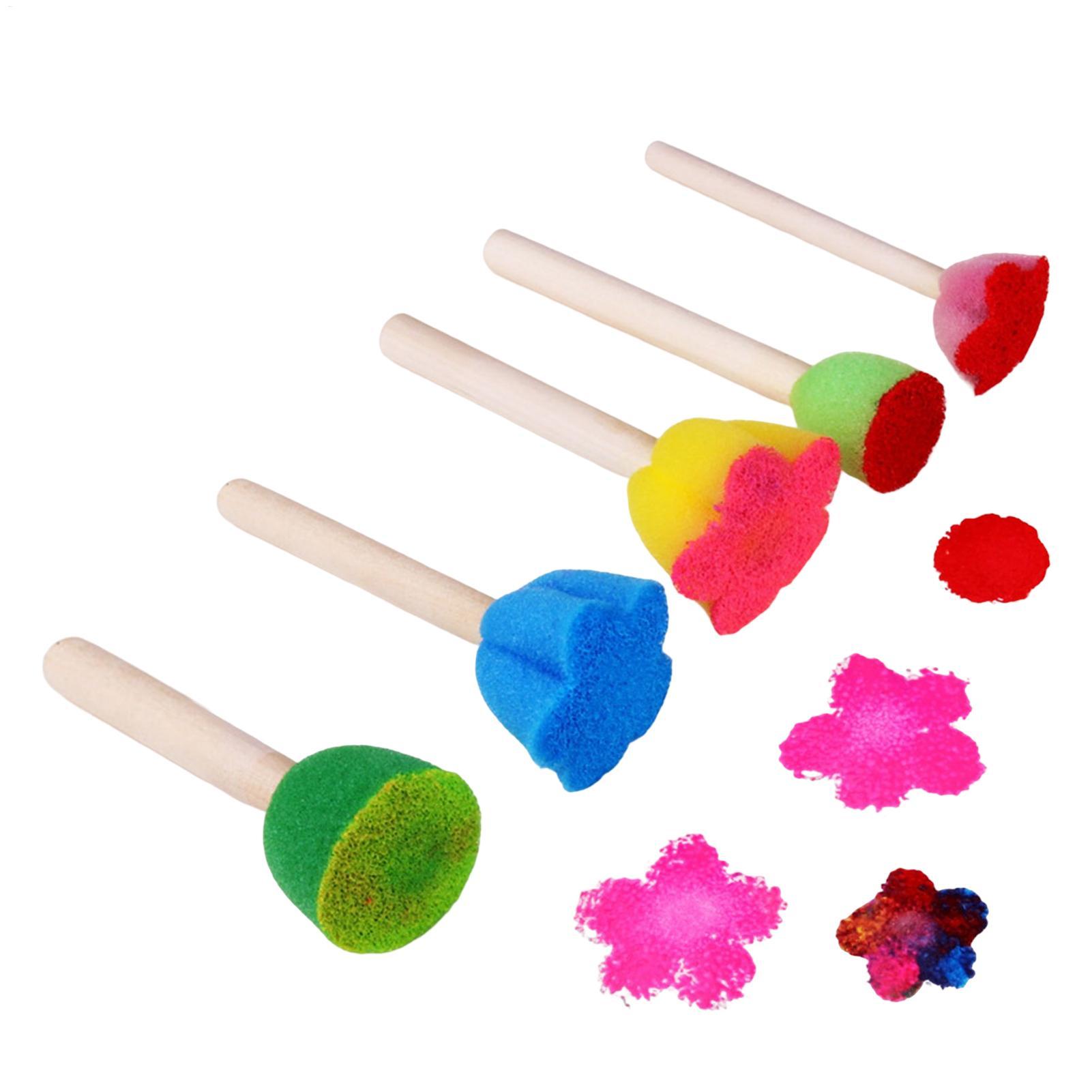5 Buah Spons Cat Anak-anak yan - Art Craft Toddlers ulasan dan harga