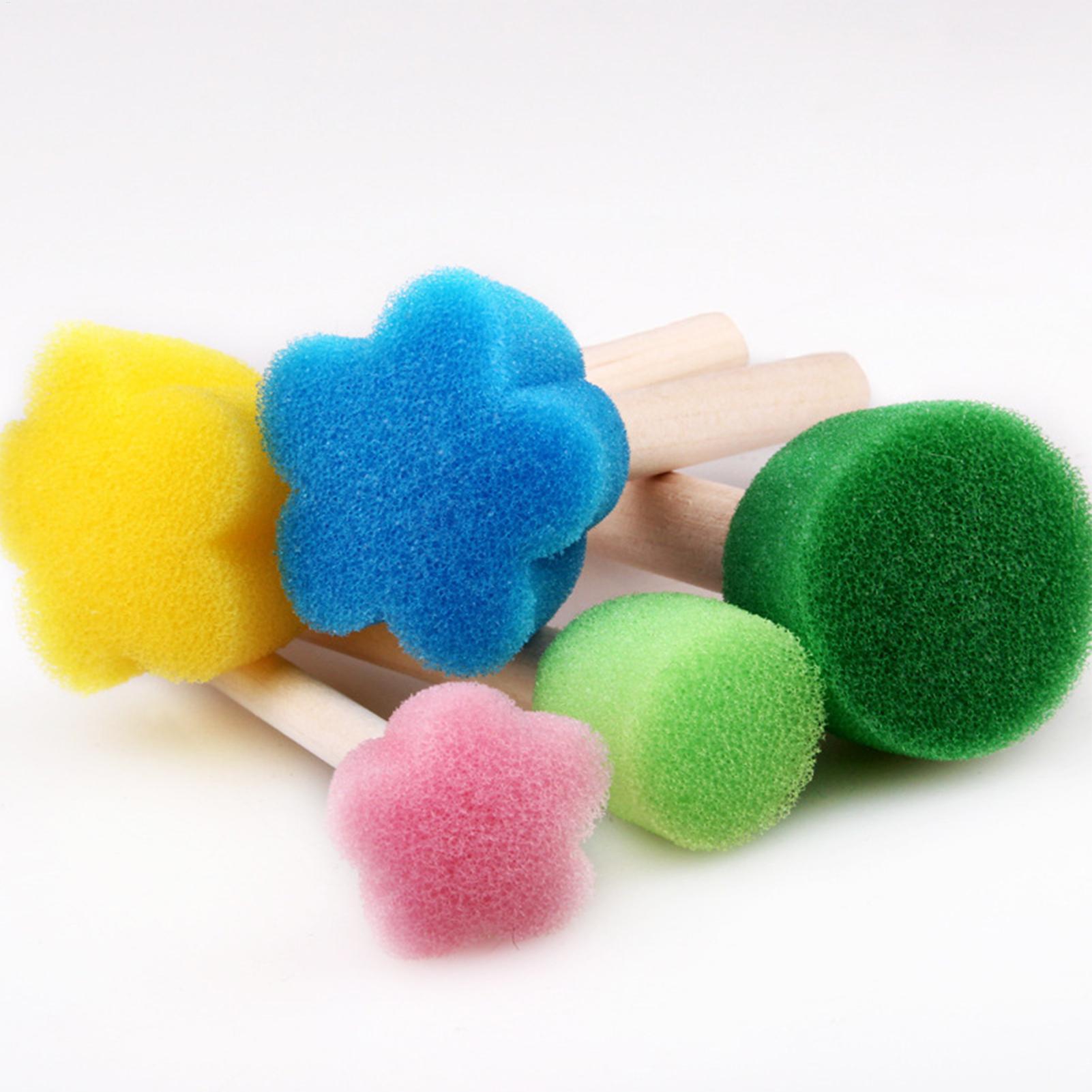 5 Buah Spons Cat Anak-anak yan - Art Craft Toddlers ulasan dan harga