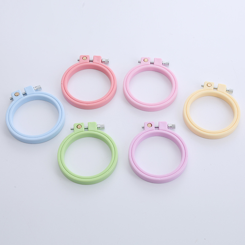 DIY plastik ABS Hoops bordir b - Embroidery Hoop Kit ulasan dan harga