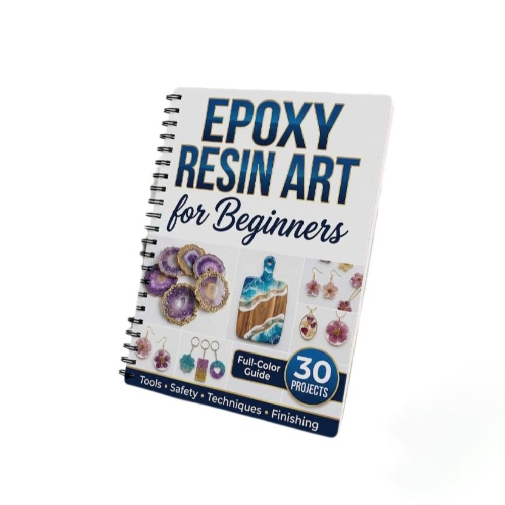 Buku Panduan Seni Resin Epoxy  - Art Craft Notebook ulasan dan harga
