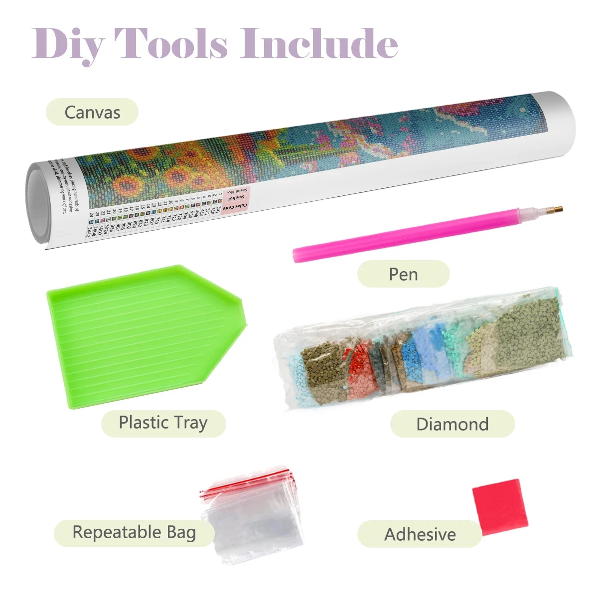 Kit Lukisan Berlian 5D DIY Ade - Art And Craft Sunglasses ulasan dan harga