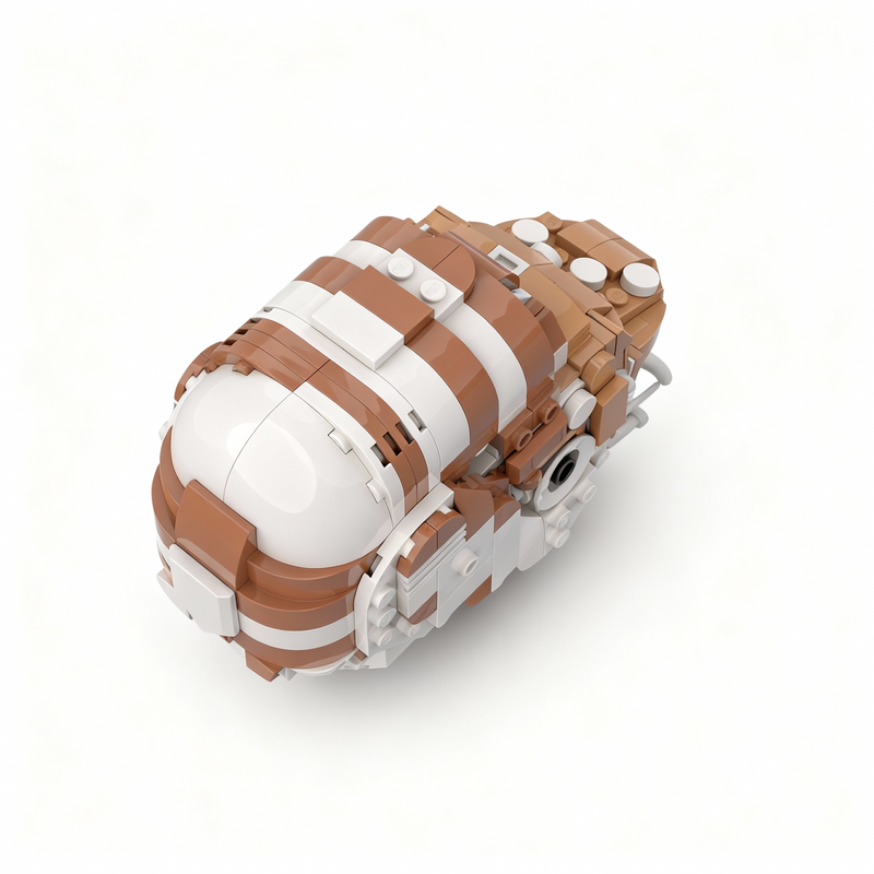 426pcs MOC Chambered Nautilus  - Art Craft Idea ulasan dan harga