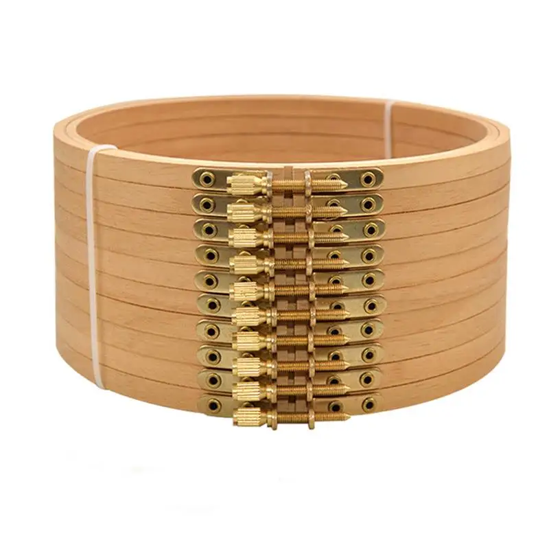 Kualitas Tinggi Kayu Beech Bor - Embroidery Hoop Kit ulasan dan harga