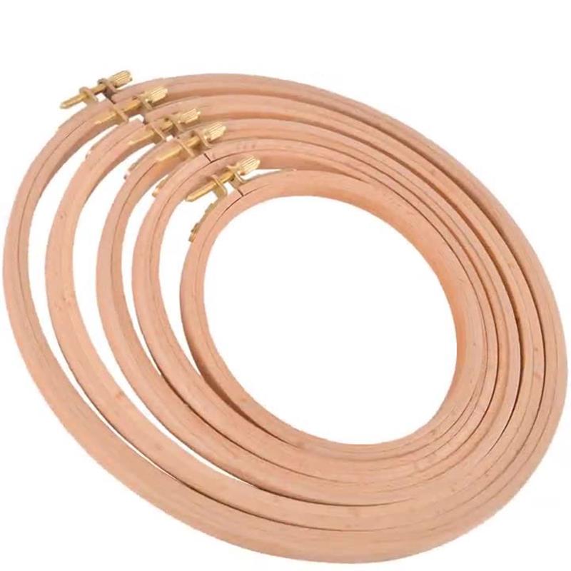 Kualitas Tinggi Kayu Beech Bor - Embroidery Hoop Kit ulasan dan harga