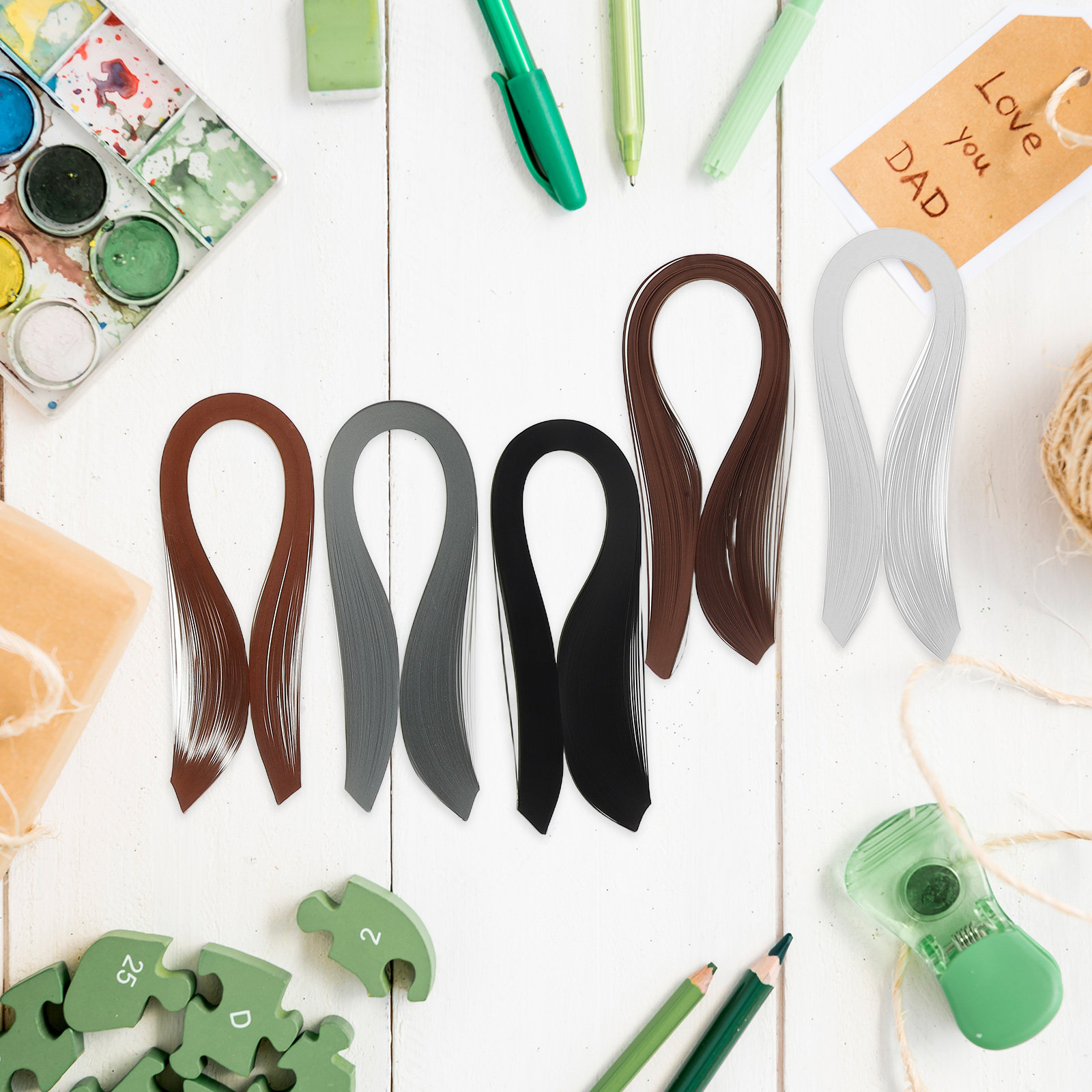 720 Lembar Kertas Quilling, Le - Quilling Paper Strips ulasan dan harga
