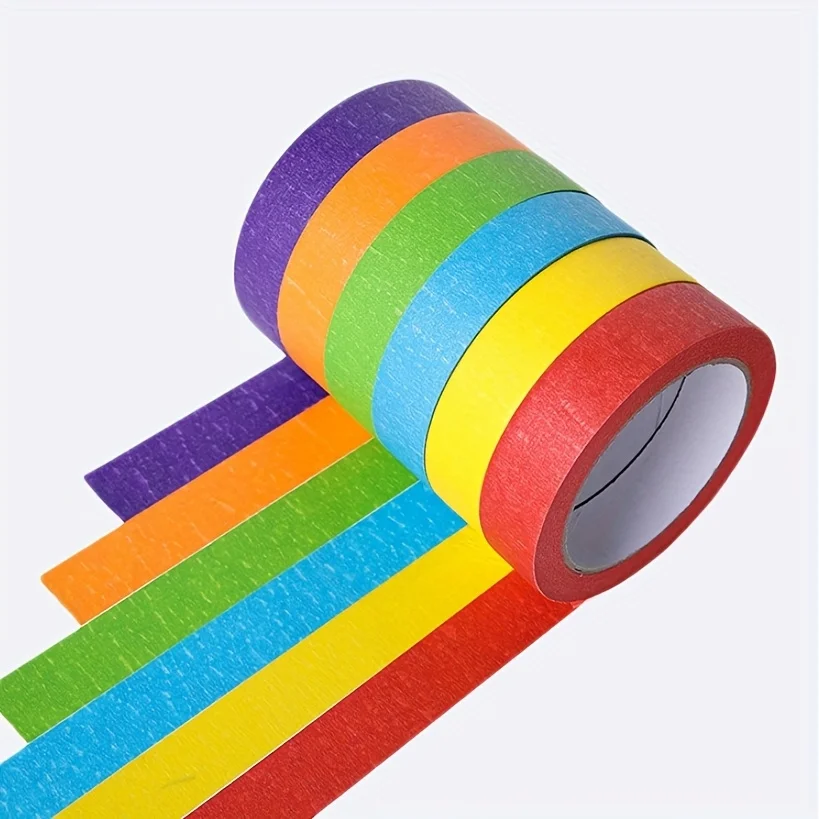 6 Gulungan Selotip Berwarna, S - Art X Craft ulasan dan harga
