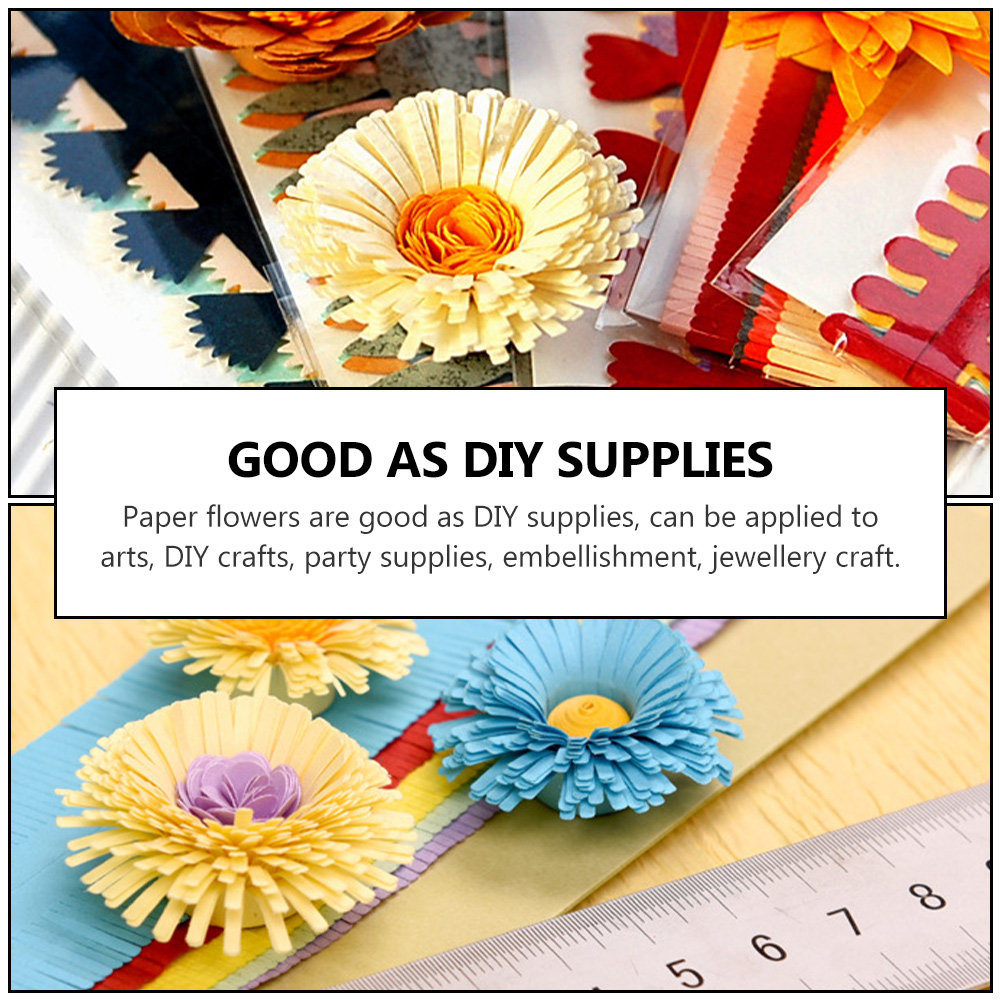 60 Buah Set Strip Kertas Quill - Quilling Paper Strips ulasan dan harga