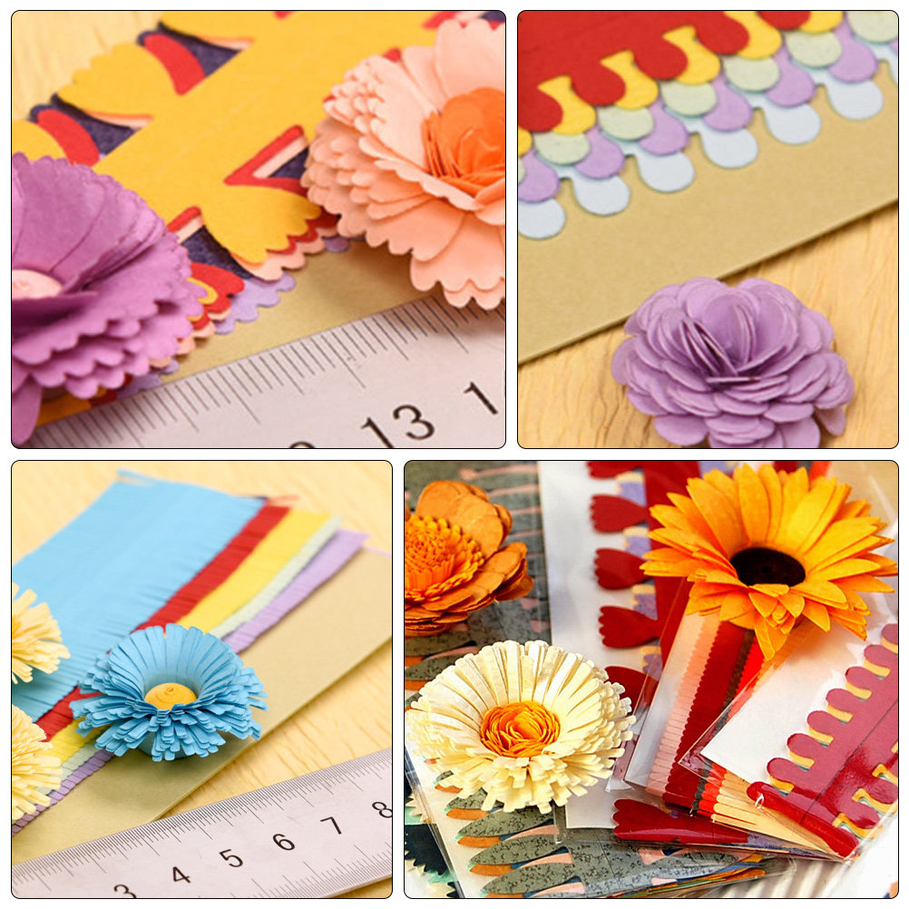 60 Buah Set Strip Kertas Quill - Quilling Paper Strips ulasan dan harga