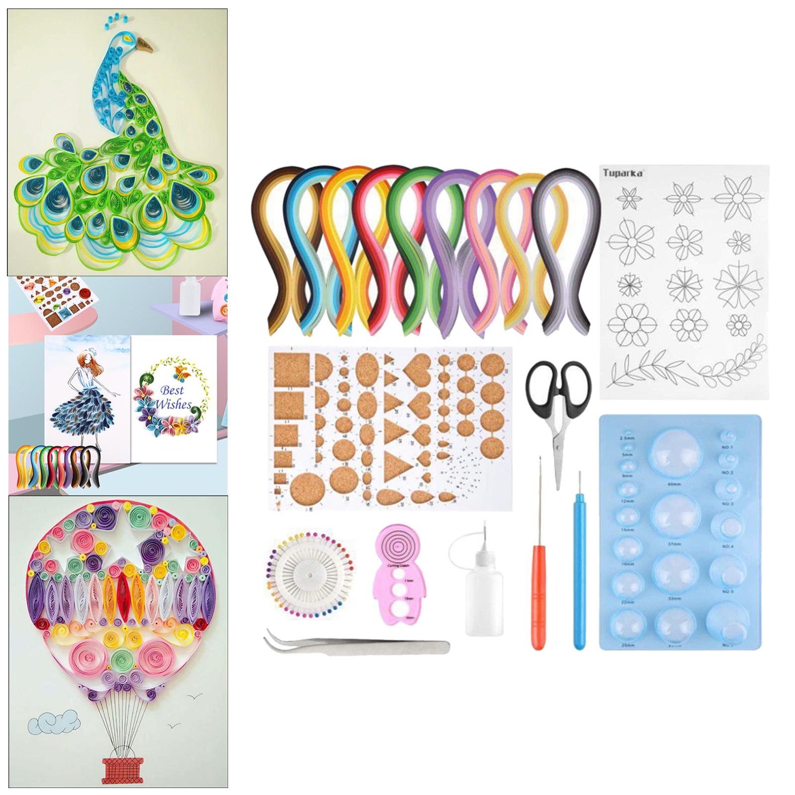 Alat Quilling Strip Kertas Gra - Quilling Paper Strips ulasan dan harga