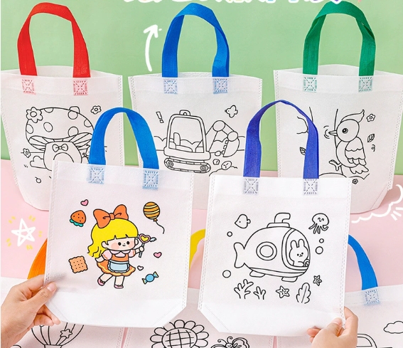 5 Set Tas DIY Graffiti dengan  - Art Craft Notebook ulasan dan harga