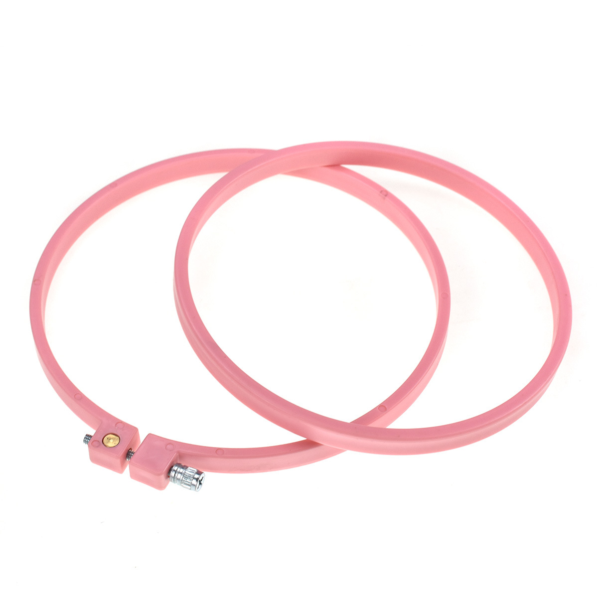 Bingkai Sulaman Plastik Bulat  - Embroidery Hoop Kit ulasan dan harga