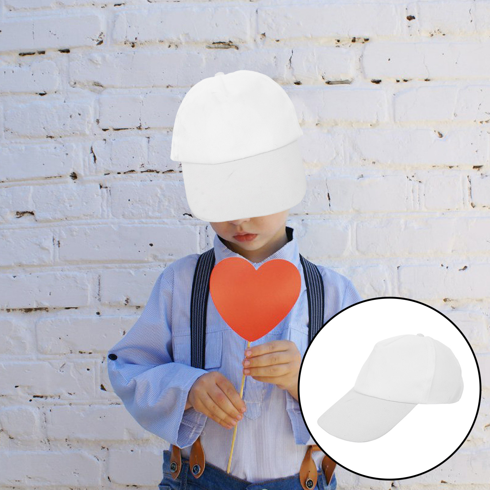 1Set Topi Baseball Anak Polos  - Art Craft Toddlers ulasan dan harga