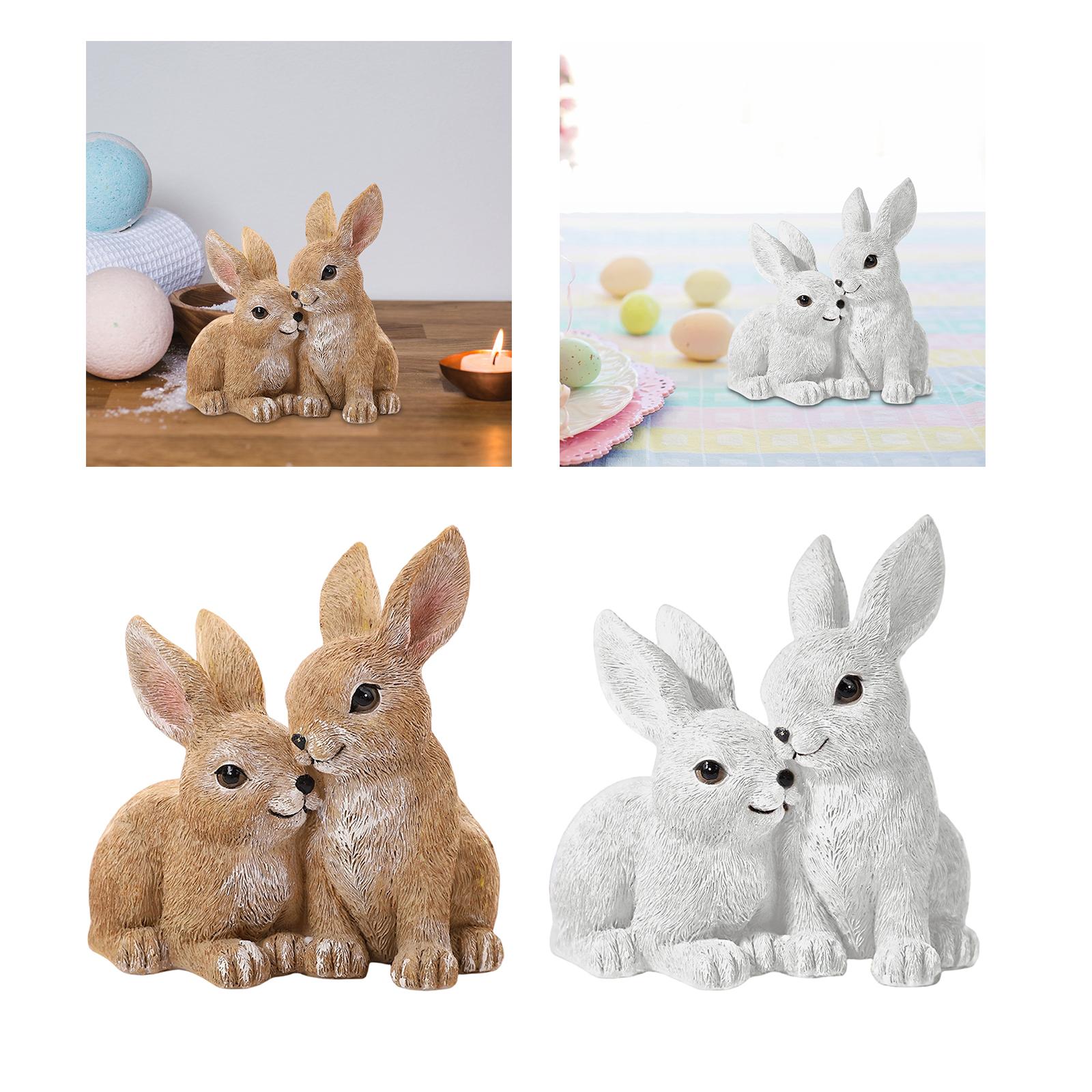 Patung Kelinci Dekorasi Paskah - Art Craft Rabbit ulasan dan harga