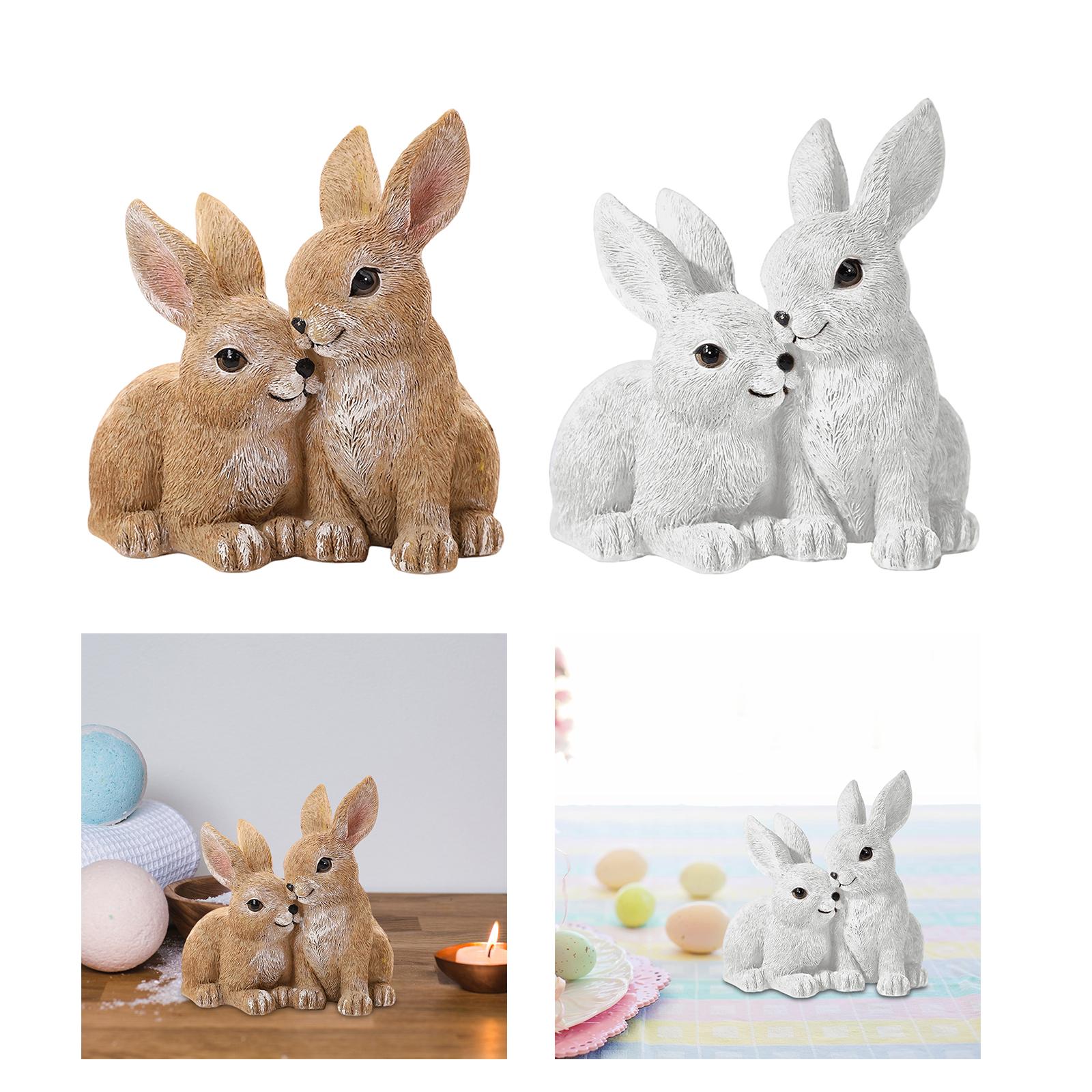 Patung Kelinci Dekorasi Paskah - Art Craft Rabbit ulasan dan harga