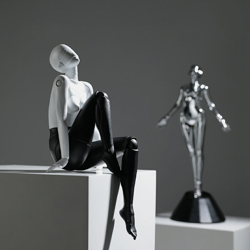 Patung karakter mekanik Modern - Art Craft Robot ulasan dan harga