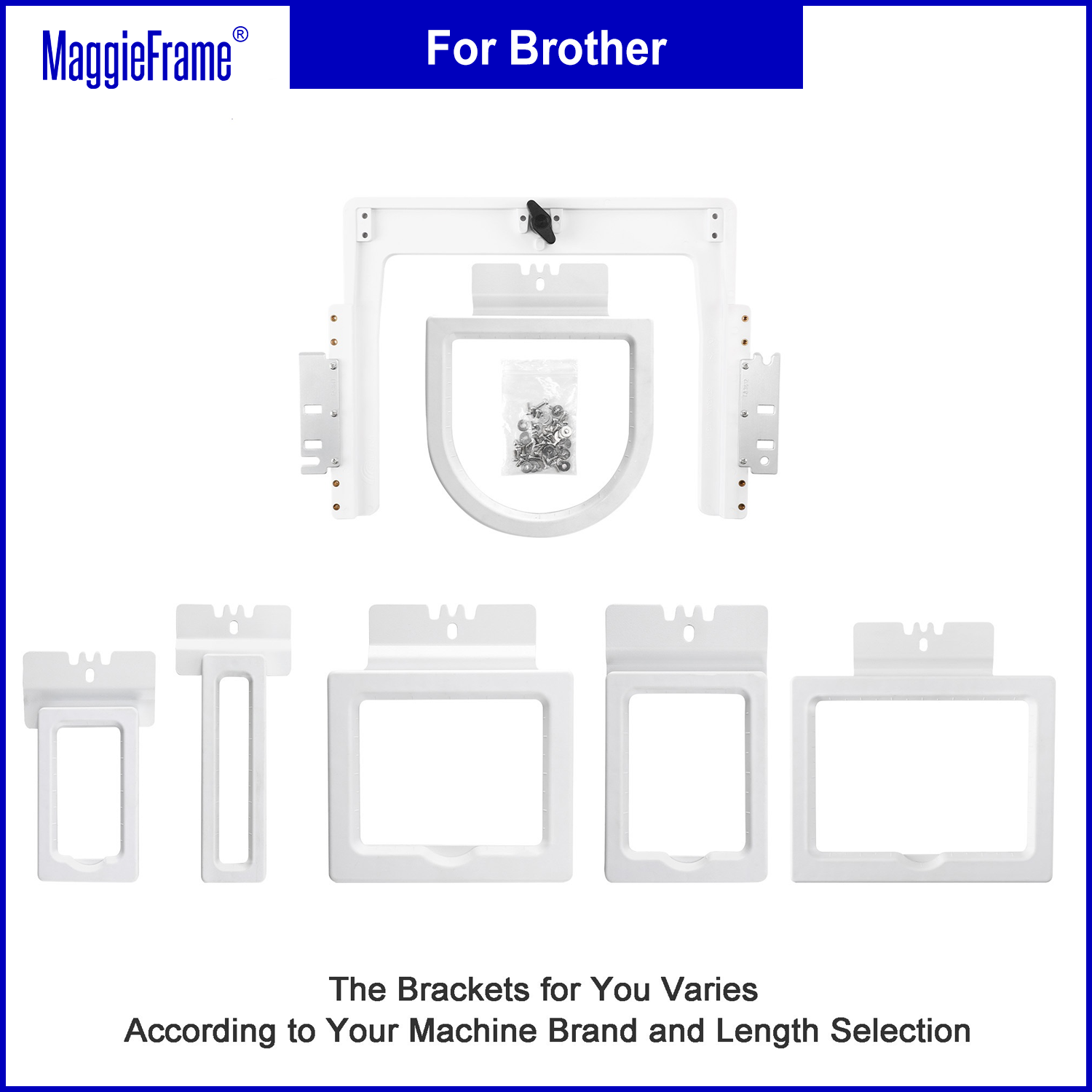 Kit Bingkai Magnetik 6in1 Fast - Embroidery Hoop Kit ulasan dan harga
