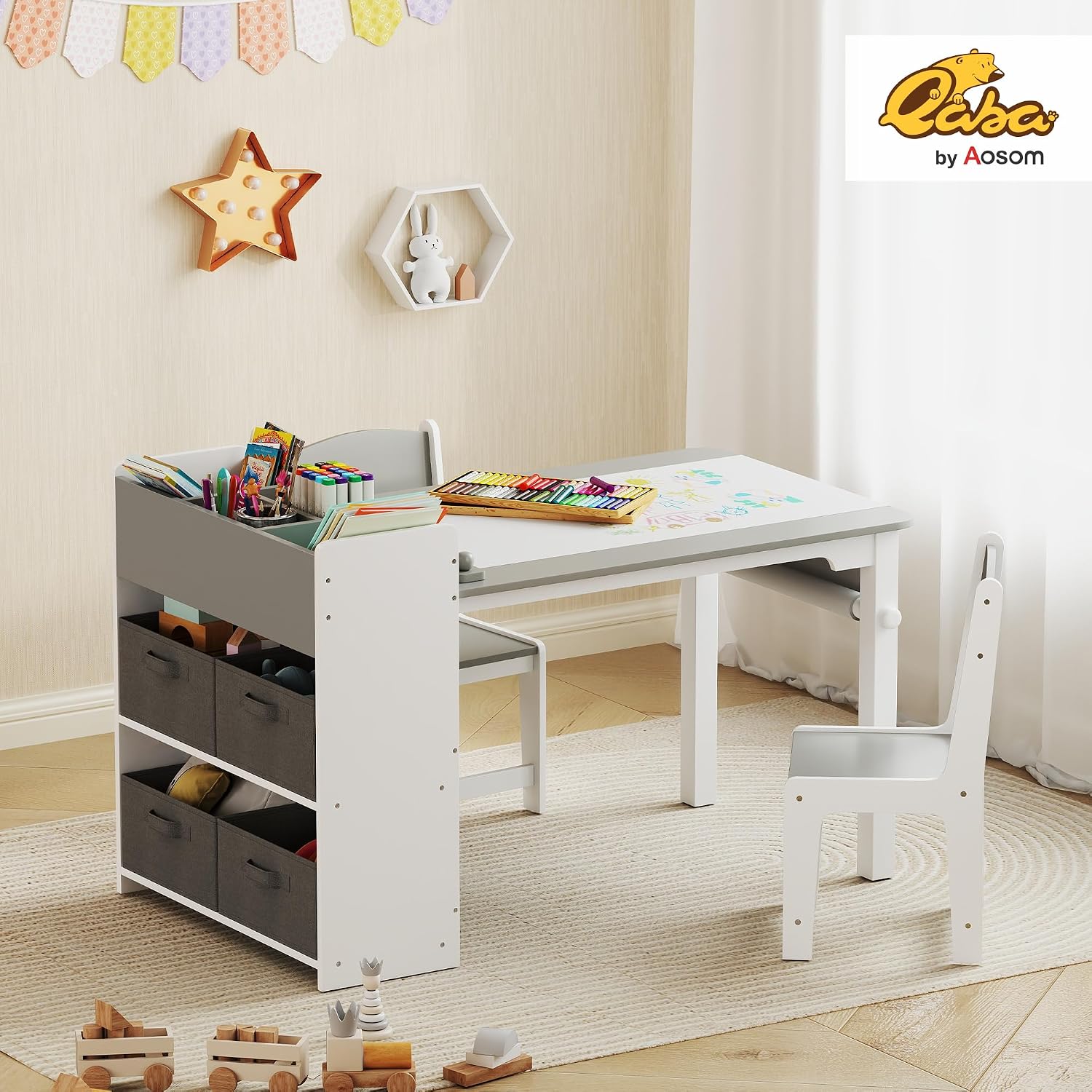 Set Meja & Kursi Seni Anak den - Art Craft Toddlers ulasan dan harga