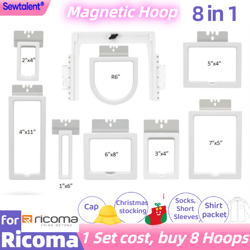 Kit Bingkai Sulaman Magnetik R - Embroidery Hoop Kit ulasan dan harga