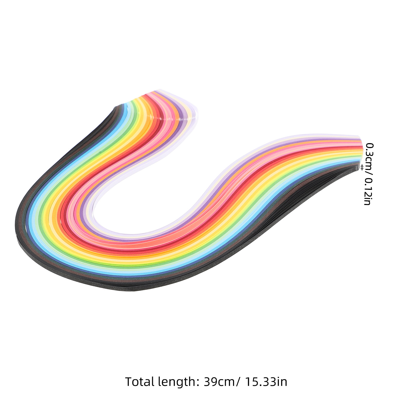 Kertas Quilling Berwarna-warni - Quilling Paper Strips ulasan dan harga