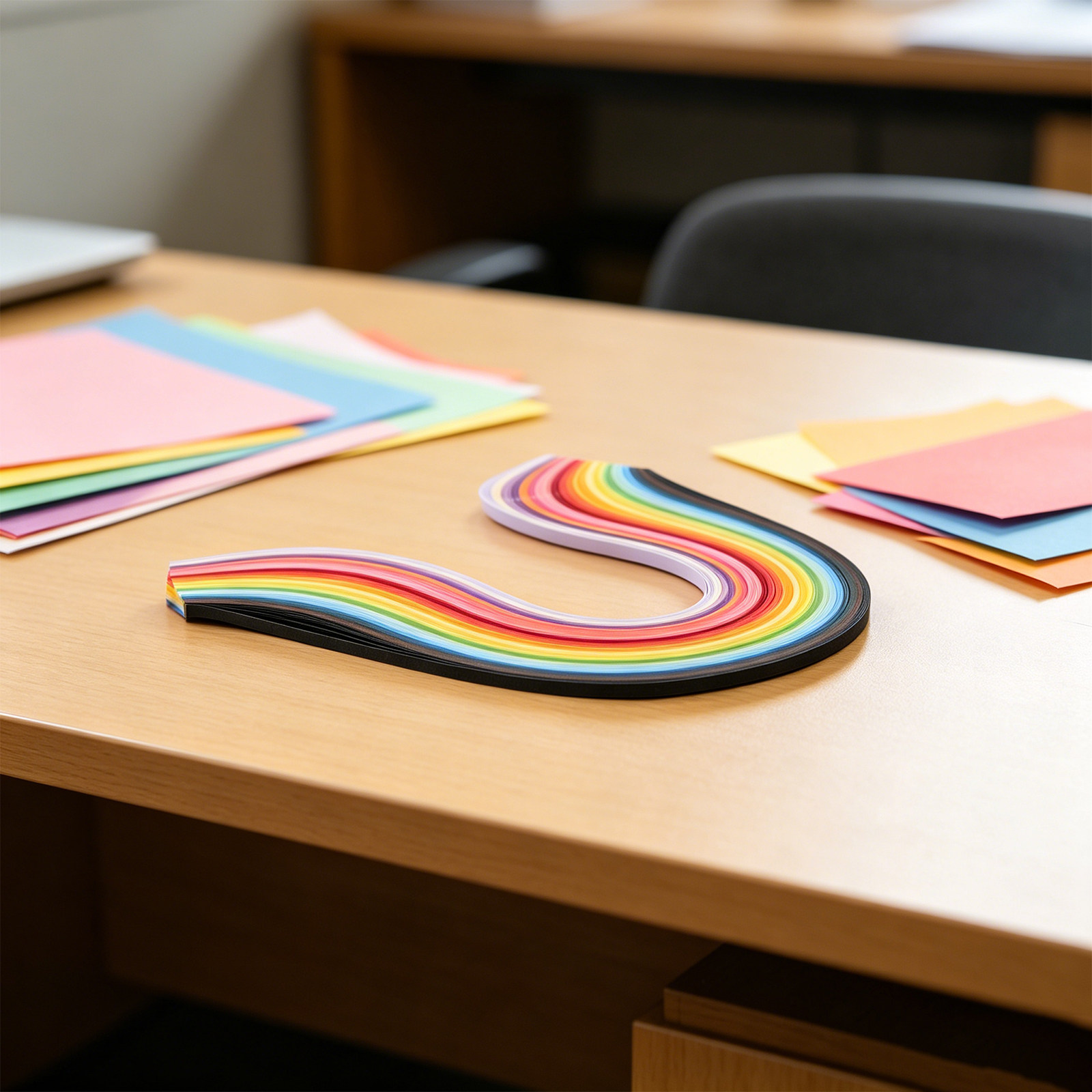 Kertas Quilling Berwarna-warni - Quilling Paper Strips ulasan dan harga