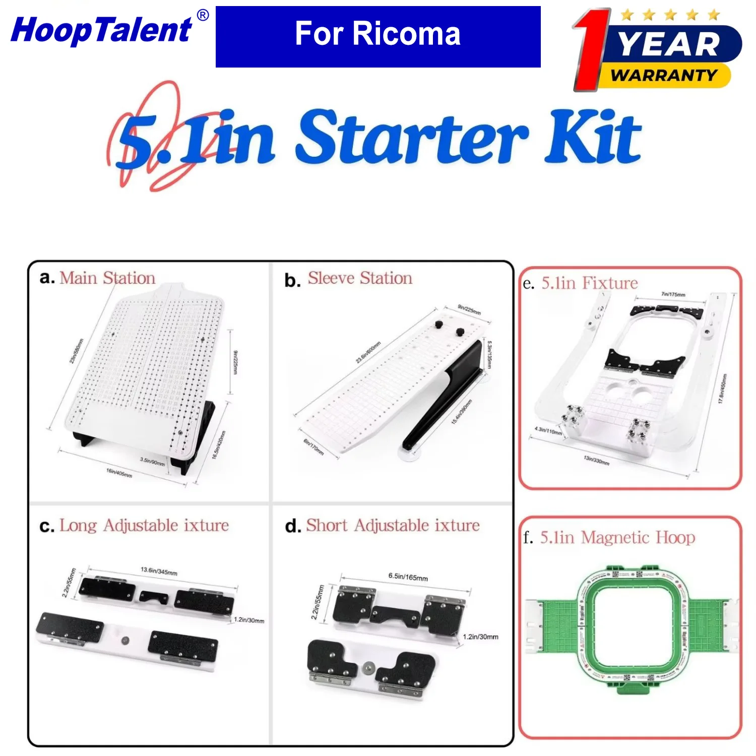 Kit Hooping Station untuk Mesi - Embroidery Hoop Kit ulasan dan harga