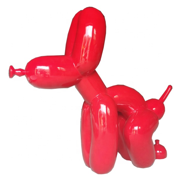 Patung Anjing Balon Popek Fibe - Art Craft Gallery ulasan dan harga