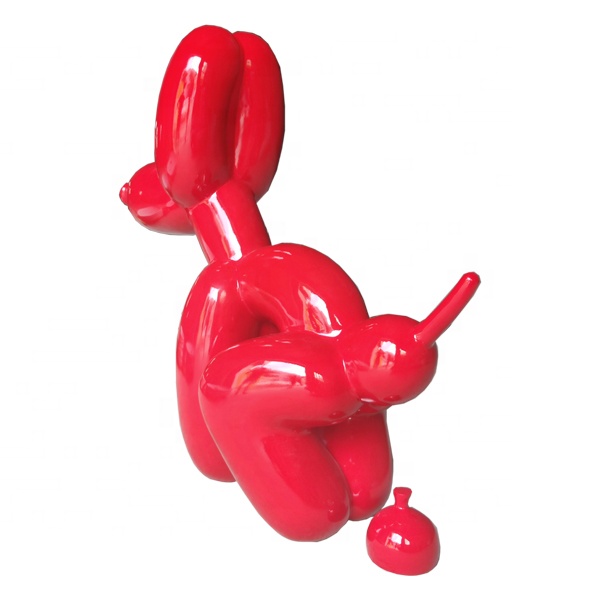 Patung Anjing Balon Popek Fibe - Art Craft Gallery ulasan dan harga