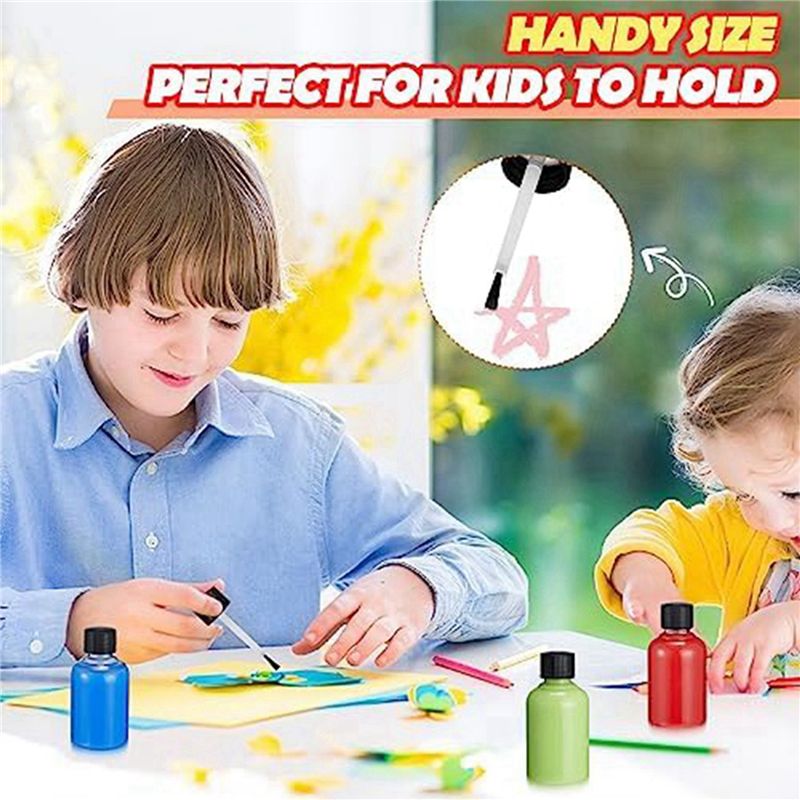 HRBAJ-48 Pcs Botol Lem Plastik - Art Craft Toddlers ulasan dan harga
