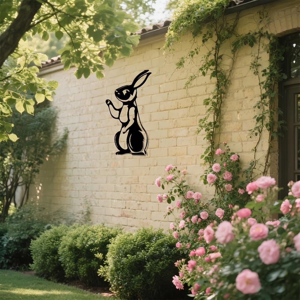 CIFBUY Hiasan Dinding Logam Mi - Art Craft Rabbit ulasan dan harga
