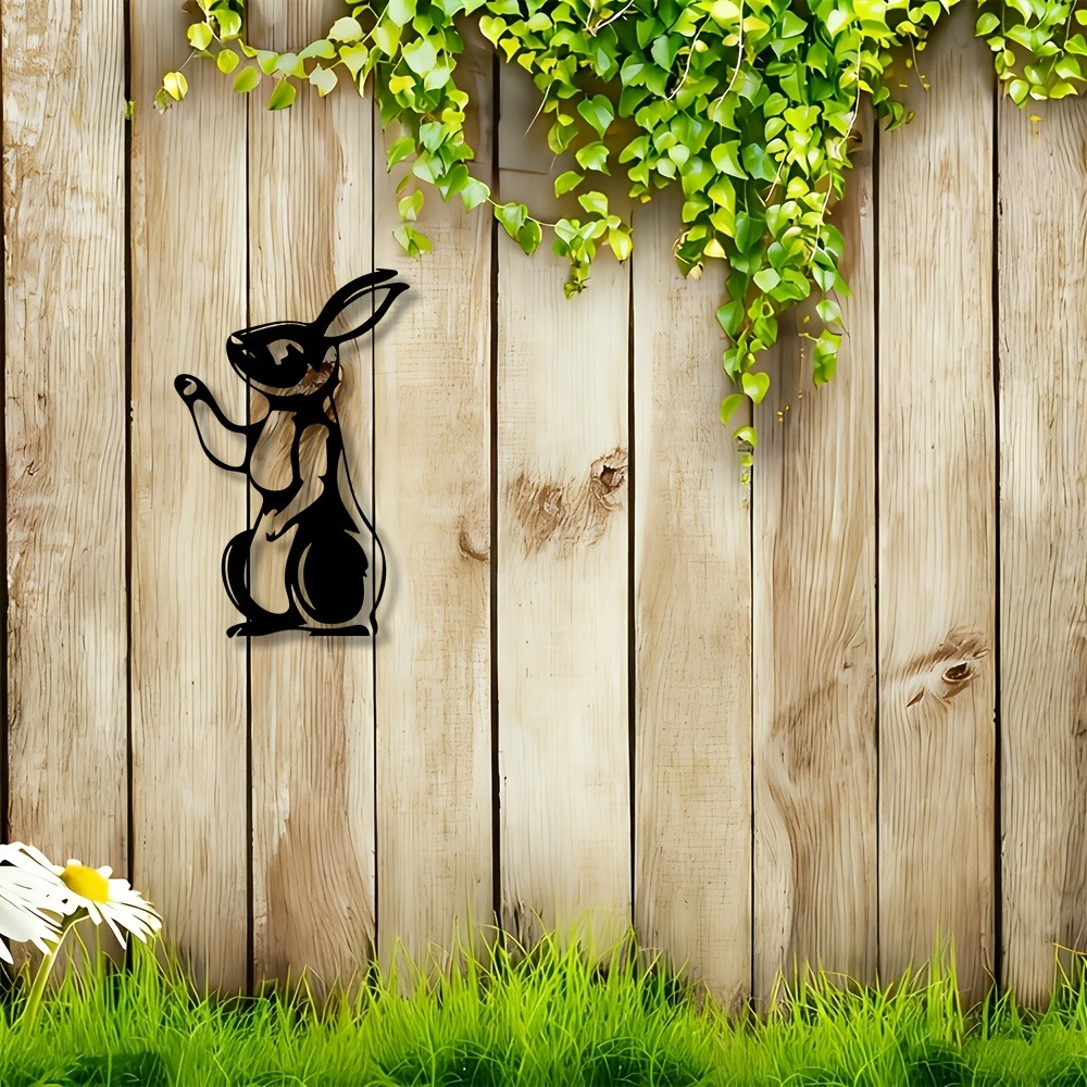 CIFBUY Hiasan Dinding Logam Mi - Art Craft Rabbit ulasan dan harga