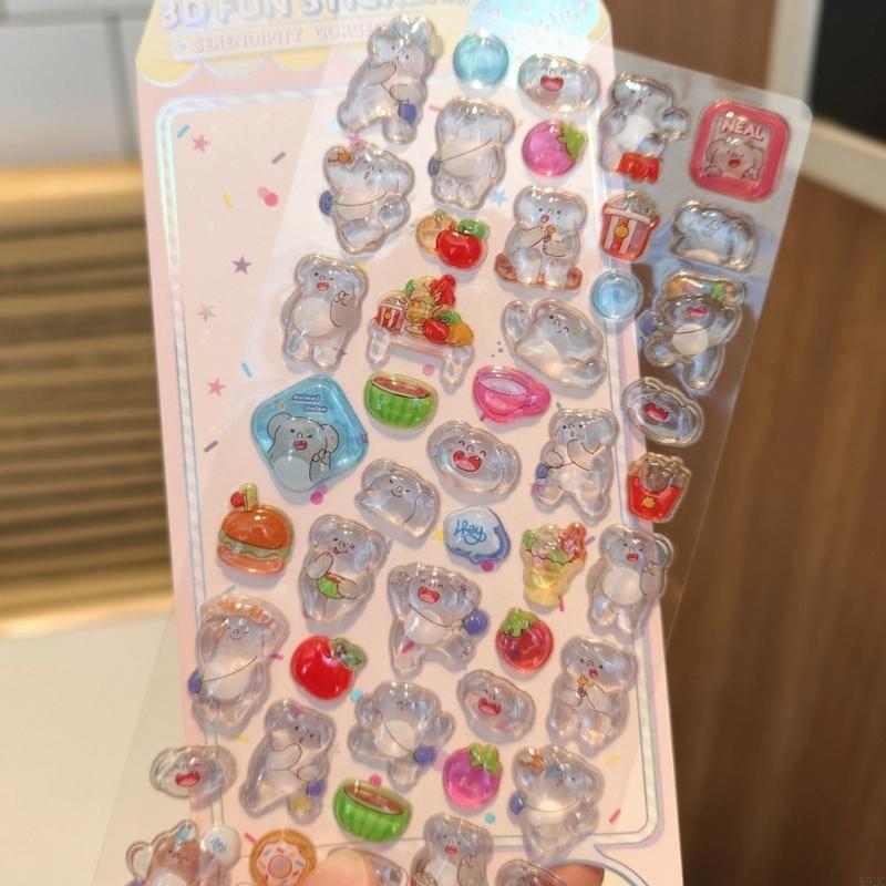 Stiker Hewan Timbul Stiker Res - Art Craft Notebook ulasan dan harga